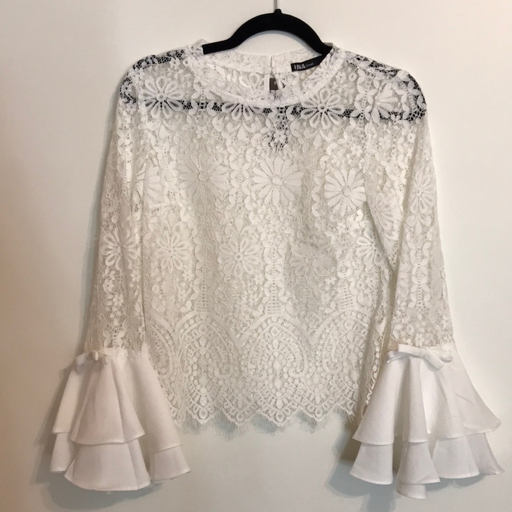 Bell sleeve F21 top